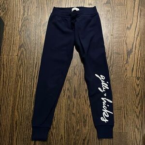 Gilly Hicks Navy Kids Joggers xs